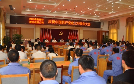 颂党恩 归纳森普新时期 ——庆贺“七一”建党95周年大会
