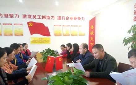 进修十九大精力！晋升党员党性，扶植更美好的森普。