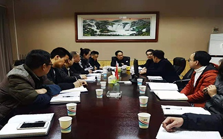 公司董事长到天津森普指点任务