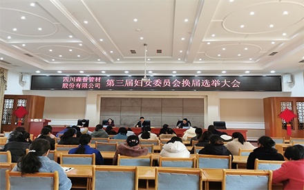 四川森普管材股分无限公司第三届妇女委员会和第四届团委委员会换届推举大会顺遂召开