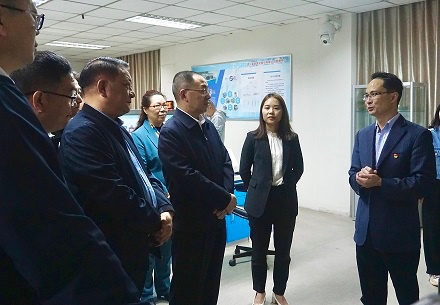 四川省政协社法委副主任郭彦率队到临四川森普管材股分无限公司调研