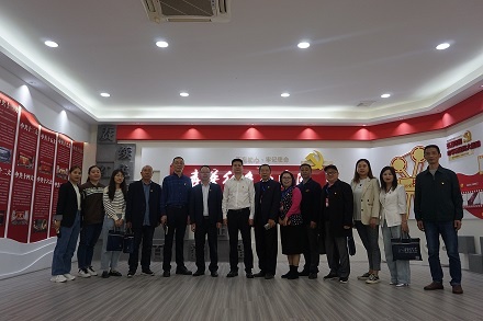 德阳市“两新”构造党建指点站第四指点组、罗江区、德阳经开区两新构造到临四川森普管材股分无限公司考查、交换